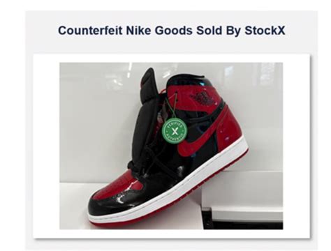 nike shoes fake news|Nike v StockX Court Documents Reseller Received 38 Fake .